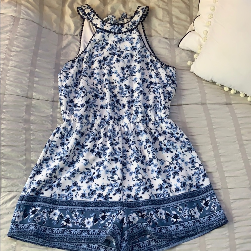 Altar’d State Blue romper